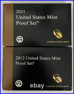 2007-2015 US Mint Proof Sets 9 total in Lighthouse Intercept Box