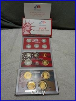 2007 Complete Mint Sets, Proof and SILVER Proof set, State Quarters, Dollar coin