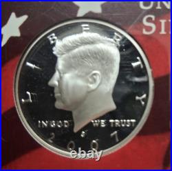 2007-S SILVER Proof Set w OGP & COA. 14 Total Coins. 1st 4 Presidential Coins