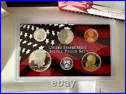 2007-S United States Mint Silver Proof COMPLETE 14 Coin Set with OGP & COA 2007-S United States Mint Silver Proof COMPLETE 14 Coin Set with OGP & COA