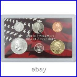 2007 Silver Proof Set U. S. Mint Original Government Packaging OGP COA