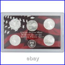 2007 Silver Proof Set U. S. Mint Original Government Packaging OGP COA