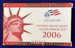 2007 US Mint Silver Proof Set (14 Coins) & 2006 US Mint Silver Proof Set with COAs