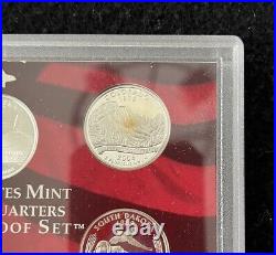 2007 US Mint Silver Proof Set (14 Coins) & 2006 US Mint Silver Proof Set with COAs