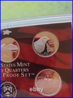 2007 US Mint Silver Proof Set 14 Coins Original Packaging COA 1.338 oz Silver