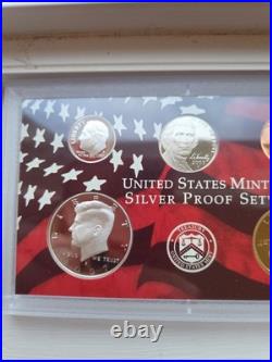 2007 US Mint Silver Proof Set 14 Coins Original Packaging COA 1.338 oz Silver