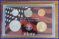 2007 US Mint & Silver Proof Set 14 Coins with COA & OGP 90% Silver