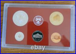 2007 US Mint & Silver Proof Set 14 Coins with COA & OGP 90% Silver