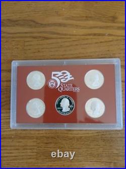 2007 US Mint & Silver Proof Set 14 Coins with COA & OGP 90% Silver