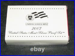 2007 United States Mint Silver Proof 14 Coin Set All in Perfect Condition