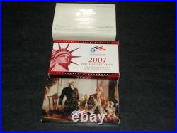2007 United States Mint Silver Proof 14 Coin Set All in Perfect Condition