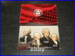 2007 United States Mint Silver Proof 14 Coin Set All in Perfect Condition
