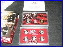 2007 United States Mint Silver Proof 14 Coin Set All in Perfect Condition