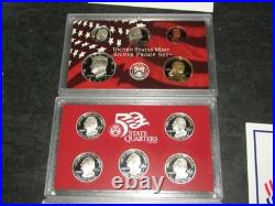 2007 United States Mint Silver Proof 14 Coin Set All in Perfect Condition
