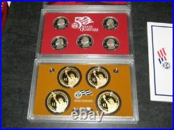 2007 United States Mint Silver Proof 14 Coin Set All in Perfect Condition 2007 United States Mint Silver Proof 14 Coin Set All in Perfect Condition