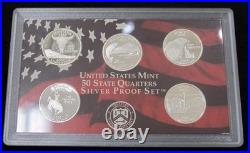 2007 United States Mint Silver Proof Set 14 Coins 90% Silver Beautiful