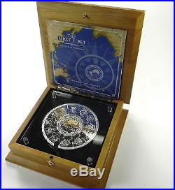 2008 FIRST FLEET SILVER PROOF COIN & MEDALLION 13 PIECE JIGSAW Coin Set