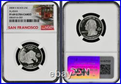 2008-S 14-coin Silver Proof Set NGC Graded PF68 Ultra Cameo Cable Car label 2008-S 14-coin Silver Proof Set NGC Graded PF68 Ultra Cameo Cable Car label