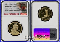 2008-S 14-coin Silver Proof Set NGC Graded PF68 Ultra Cameo Cable Car label 2008-S 14-coin Silver Proof Set NGC Graded PF68 Ultra Cameo Cable Car label