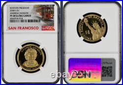 2008-S 14-coin Silver Proof Set NGC Graded PF68 Ultra Cameo Cable Car label 2008-S 14-coin Silver Proof Set NGC Graded PF68 Ultra Cameo Cable Car label