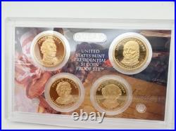 2008 S SILVER US Mint 14-Coin Proof Set Original Box & COA 90% SILVER