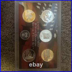 2008-S US Mint Silver Proof Set Complete 14 Coin Set with Box & COA OGP