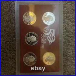 2008-S US Mint Silver Proof Set Complete 14 Coin Set with Box & COA OGP