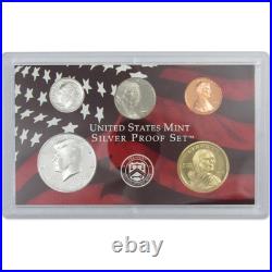 2008 Silver Proof Set U. S. Mint Original Government Packaging OGP COA
