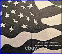 2008 US Mint American Legacy Collection-OGP withCOA-15 Proof Coins