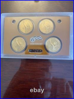 2008 United States Mint Silver Proof Set, COA, Box, 14 Coins