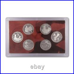 2009 D. C. & U. S Territories Quarter Silver Proof Set U. S. Mint OGP COA