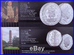 2009 Royal Mint silver proof piedfort 4 coin collection inc Kew 50p