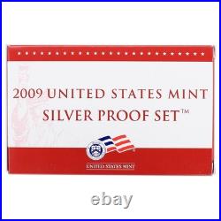 2009 S Proof Set Original Box & COA 18 Coins 90% Silver