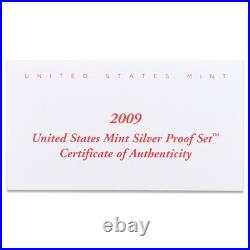 2009 S Proof Set Original Box & COA 18 Coins 90% Silver