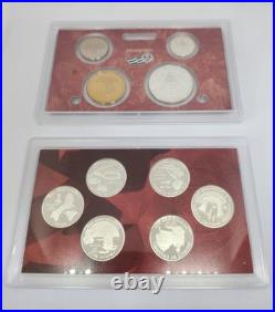 2009-S United States Mint Silver Proof Set with COA & Box 18 Coins 90%