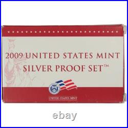 2009 Silver Proof Set U. S. Mint Original Government Packaging OGP COA