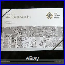 2009 UK 12 COIN SILVER PROOF SET WITH KEW 50 PENCE boxed/coa