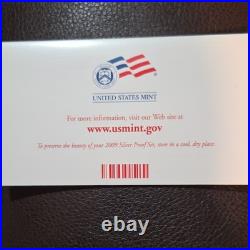 2009 United States Mint Silver Proof Set Complete 18-Coin OGP with COA