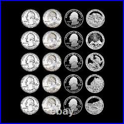 2010 2011 2012 P+D+S+S America the Beautiful Mint Proof Set All in Coin Tubes