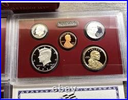 2010-S Silver Proof Set US MINT. 14 Coins Complete with OGP & COA