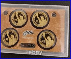 2010 S U. S. Mint Complete SILVER PROOF SET with OGP Box And COA 14 Coins