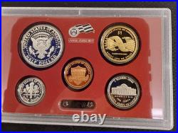 2010 S U. S. Mint Complete SILVER PROOF SET with OGP Box And COA 14 Coins