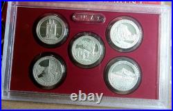 2010-S United States US Mint Silver Proof Set 14 Coin with Box/COA