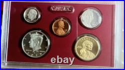 2010-S United States US Mint Silver Proof Set 14 Coin with Box/COA