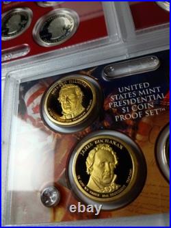 2010 UNITED STATES MINT SILVER PROOF SET? 14 Coins. OGP & COA Included