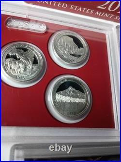 2010 UNITED STATES MINT SILVER PROOF SET? 14 Coins. OGP & COA Included
