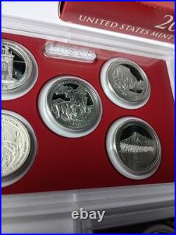 2010 UNITED STATES MINT SILVER PROOF SET? 14 Coins. OGP & COA Included