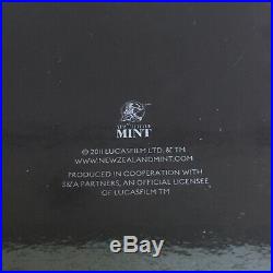 2011 $2 Star Wars Proof Silver 4 Coin Set Darth Vader Set New Zealand Mint