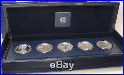 2011 American Silver Eagle 25th Anniversary 5-Coin Set Low Mintage Reverse Proof