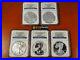 2011-P-Reverse-Proof-Silver-Eagle-Ngc-Pf69-Ms69-Er-5-Coin-25th-Anniversary-Set-01-cl